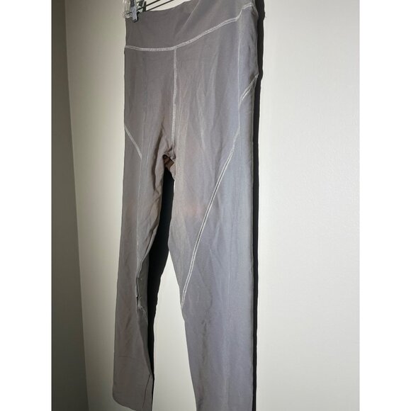 So Real women's gray running athletic reflective leggings Size M - Picture 8 of 10